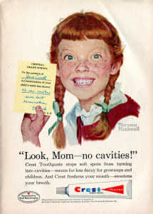 1958 Crest Toothpaste Advertisement Readers Digest June 1958