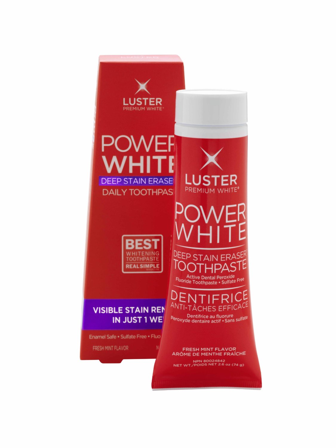 Luster Now Toothpaste Dazzling White Teeth HQ
