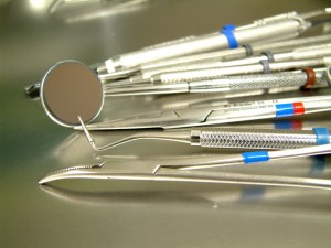 Dentist Mirror for Examining Teeth Veneers